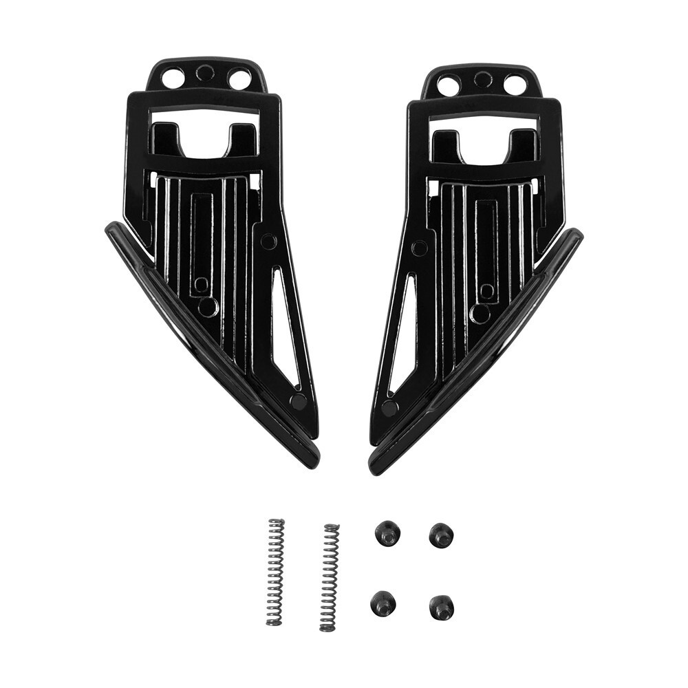 New Black Helmet Visor Accessories A Pair of Pivot Kit For AGV Pista GP R GP RR