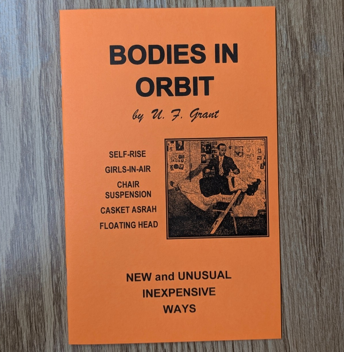 Bodies in Orbit by U. F. Grant (Learn how to float a lady!)