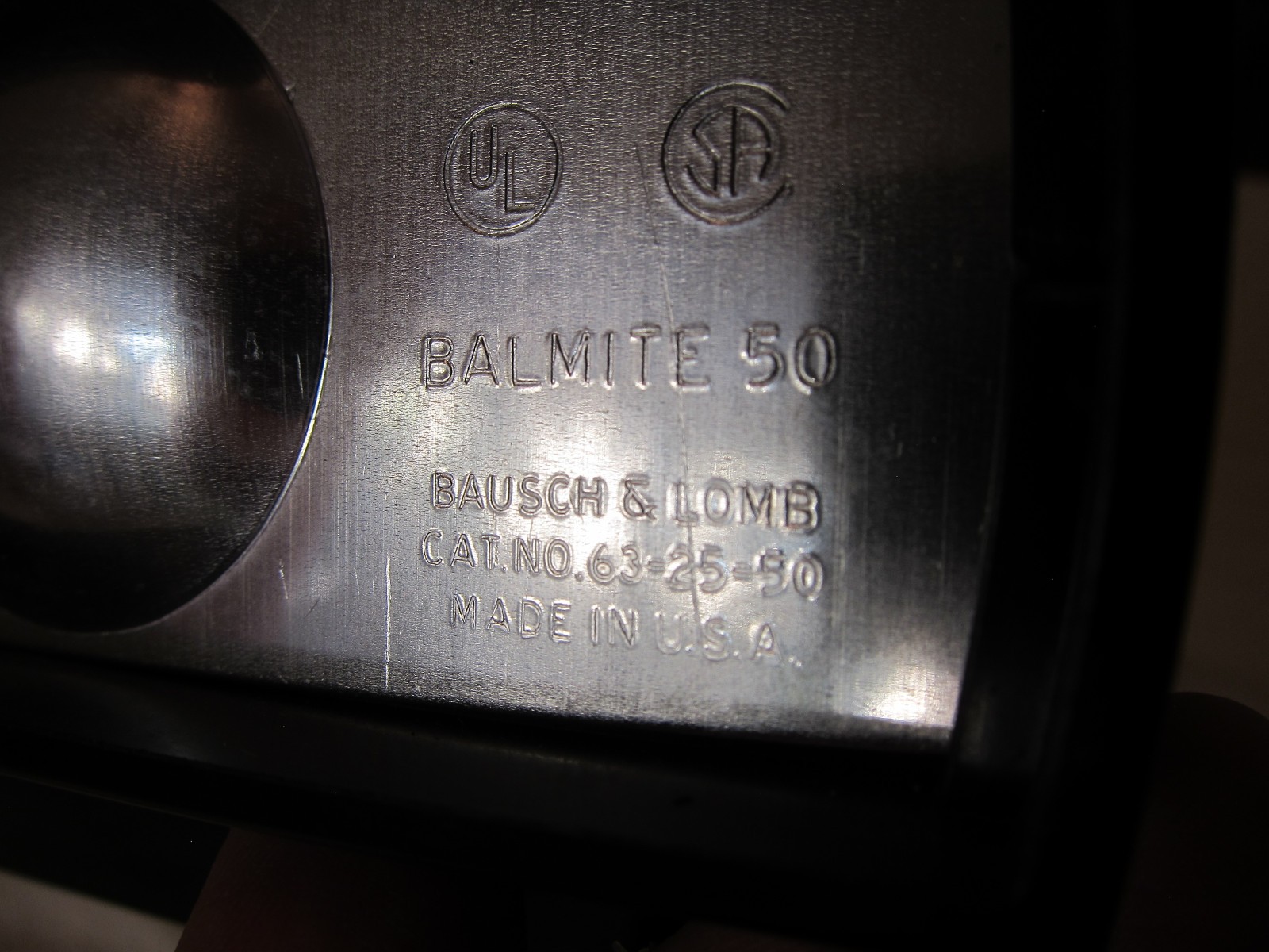 Vintage Balmite 50 Bausch & Lomb Slide Projector - Working