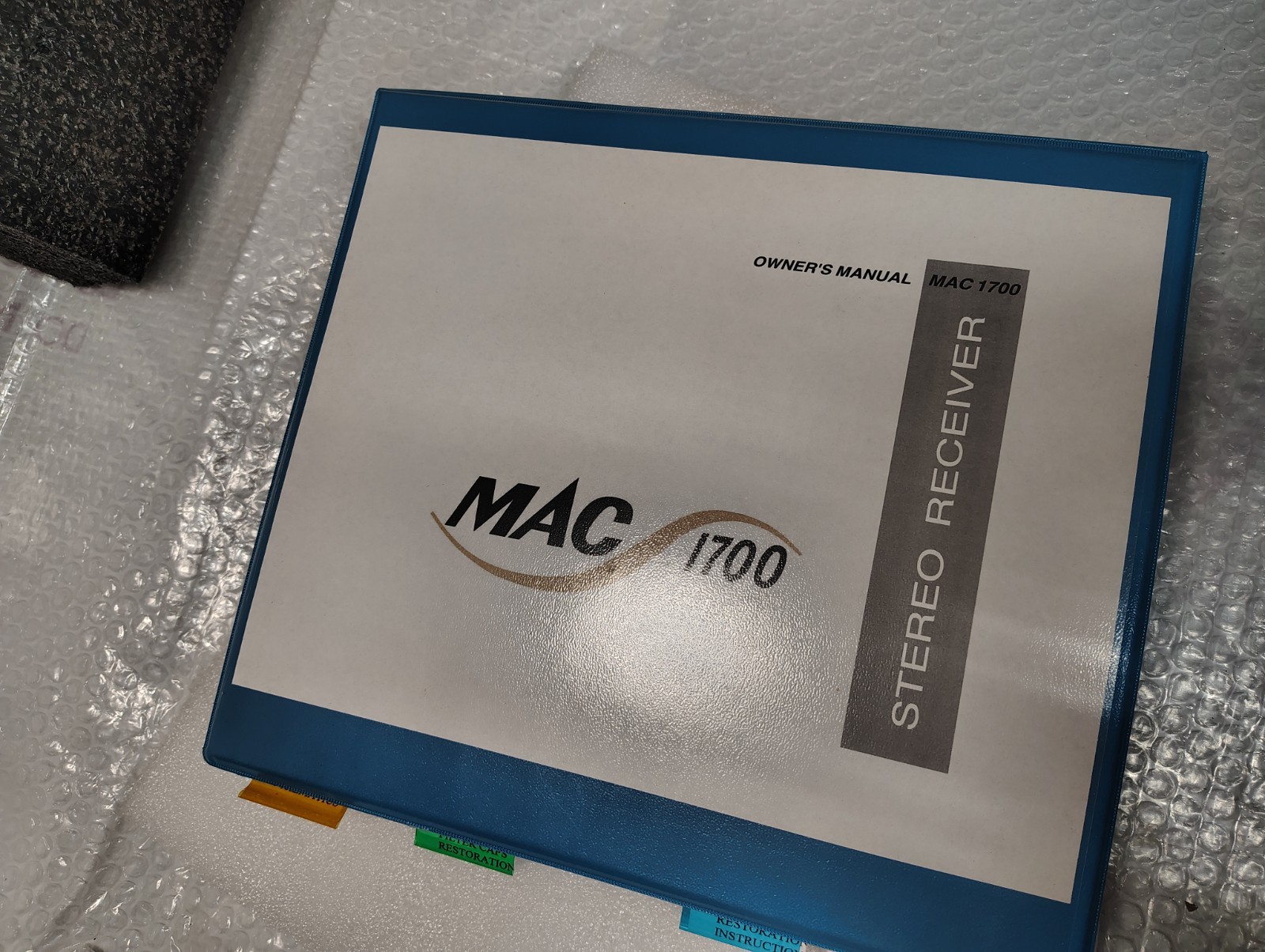 McIntosh MAC 1700 Receiver