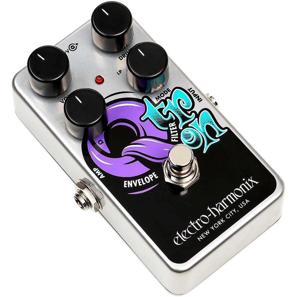 ElectroHarmonix Nano QTron Envelope Filter Effects Pedal Silver