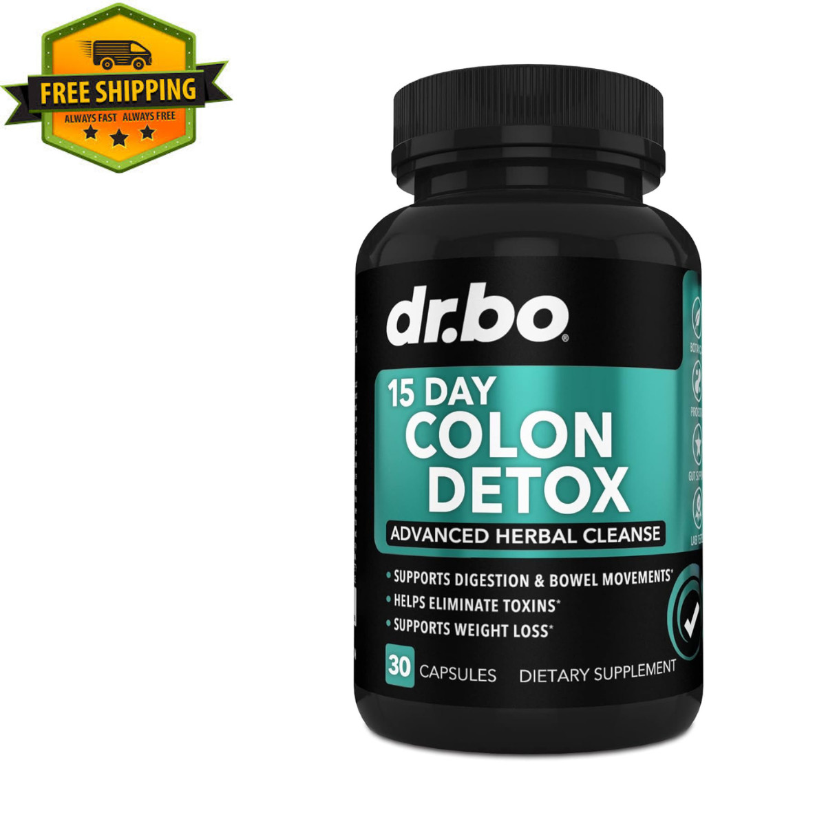 Colon Cleanser Detox for Weight Flush - 15 Day Intestinal Cleanse Pills & Pro..
