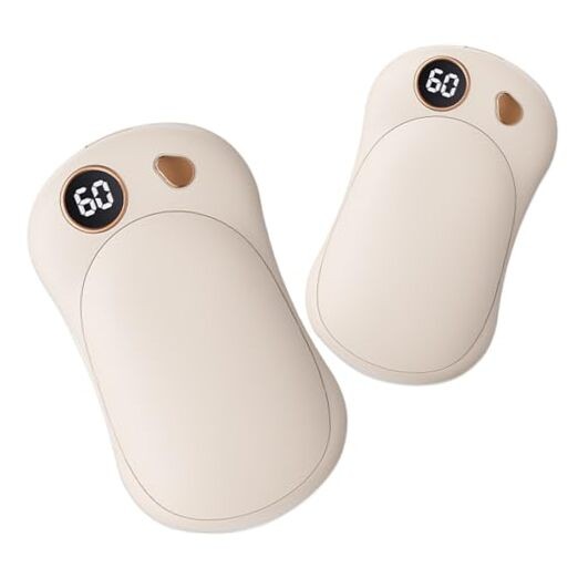 Hand Warmers Rechargeable 2 Pack, 10000mAh Electric Hand Warmers, Reusable WH