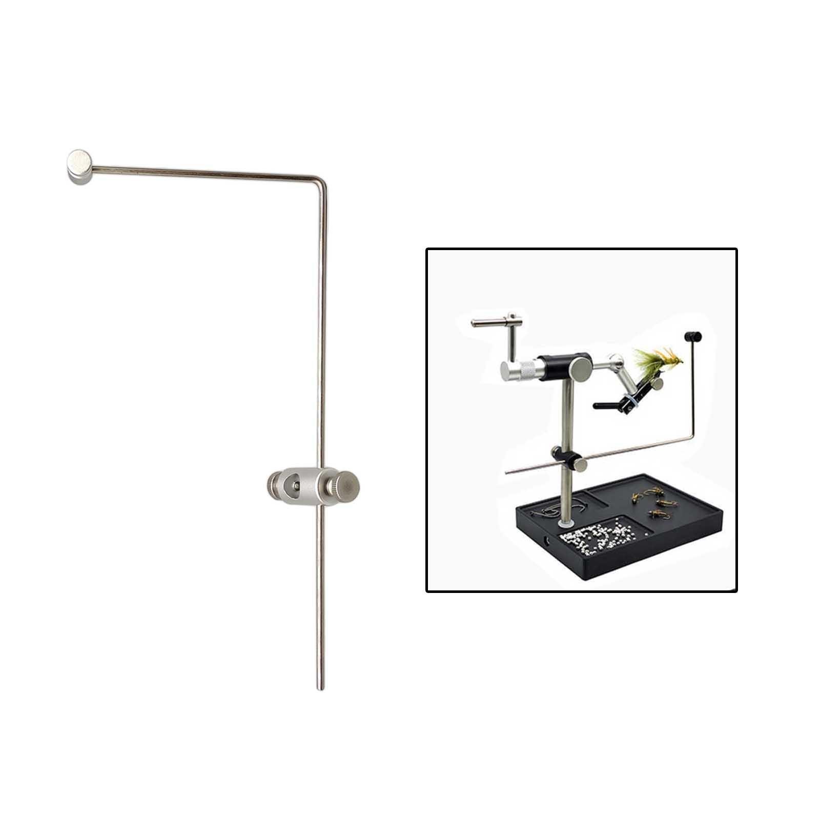 Fly Tying Vise Accs 360 Degree Rotary Line Rack Heavy Duty Adjustable Fishing