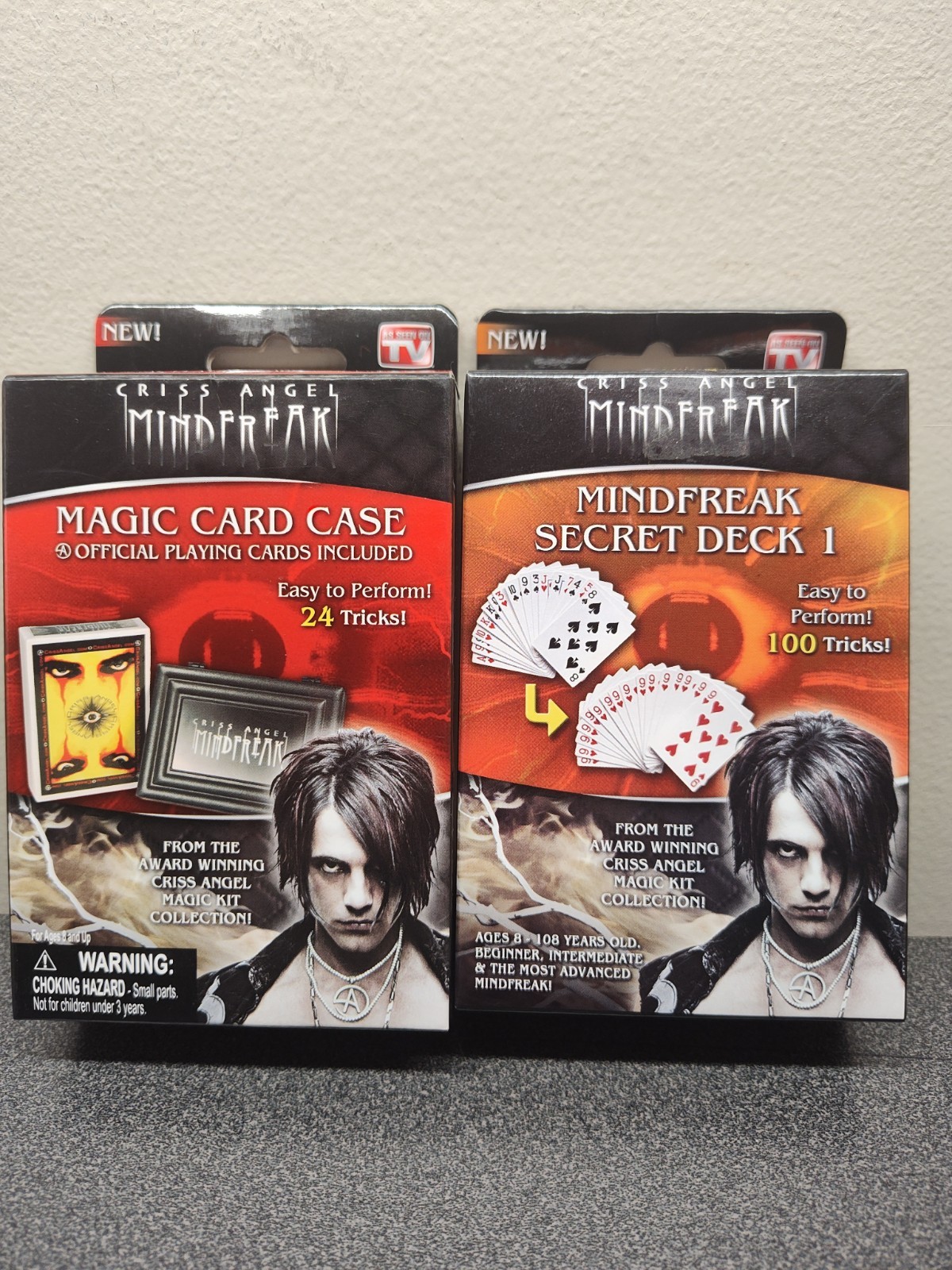 Criss Angel Mindfreak Secret Deck 1 Magic Card Set And Card Case As seen on TV