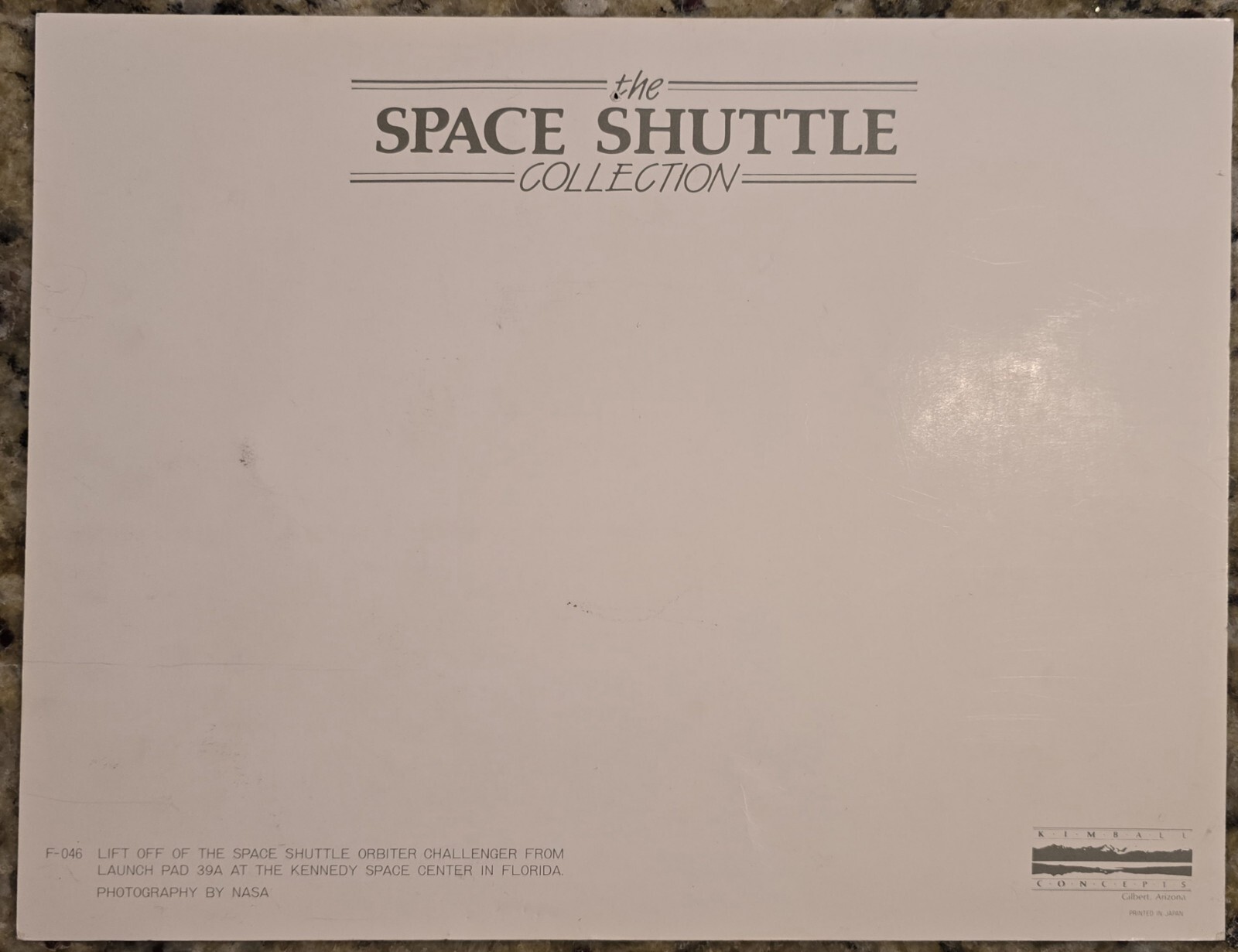 3 - NASA Crew Of Space, Shuttle Launch Challenger Photo 8x10 Mission 51-L USAFA