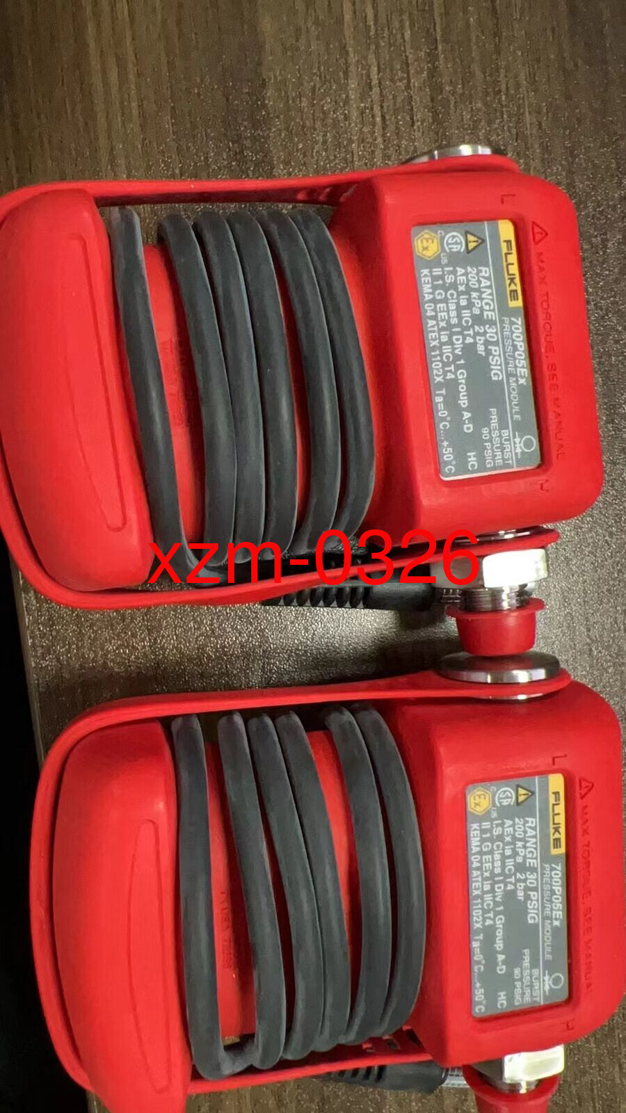 Used Fluke 700P05Ex Explosion proof module Gauge Pressure Module (Range 30PSIG)