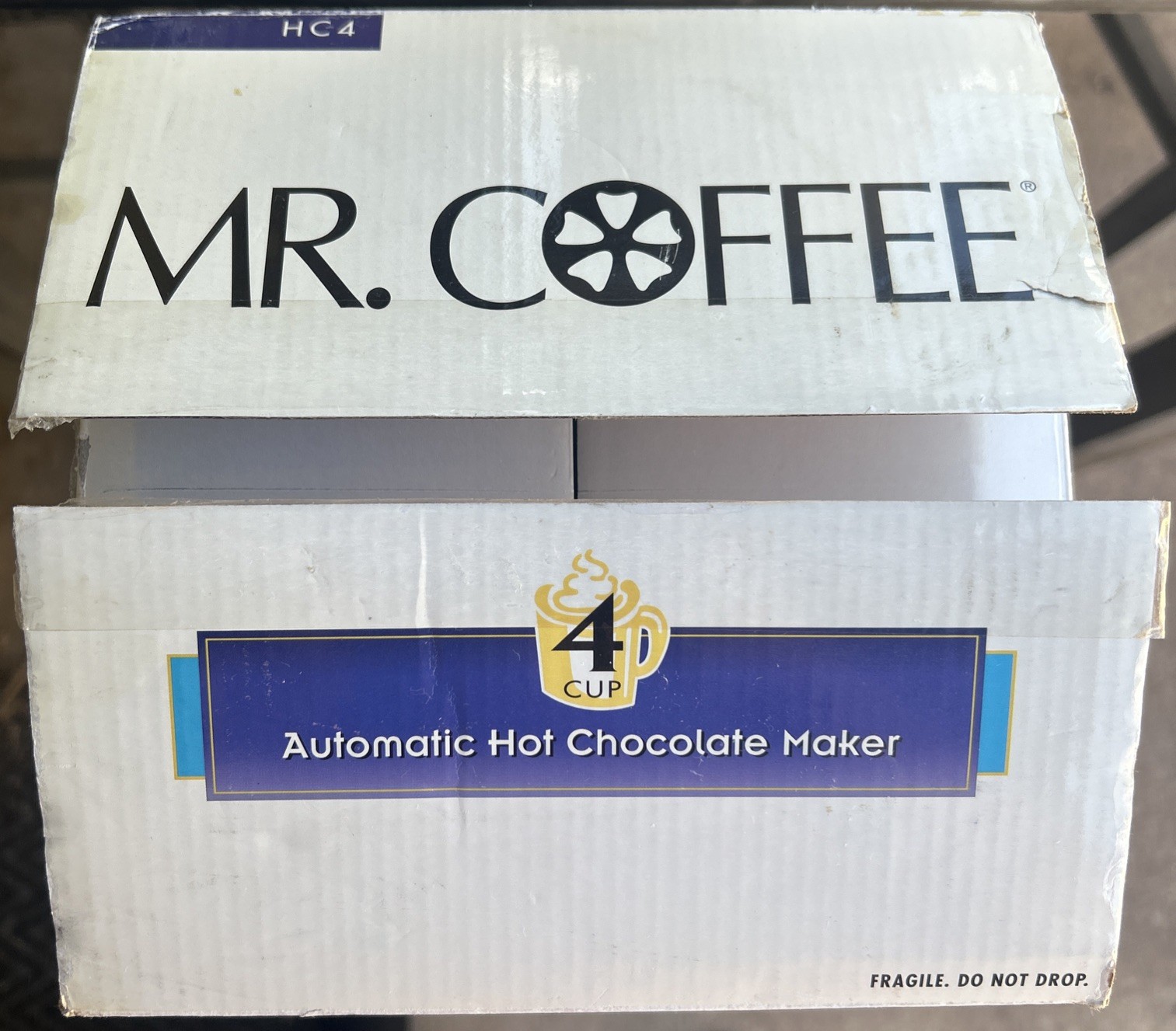 Mr. Coffee Cocomotion HC4 Automatic Hot Chocolate Maker 4 Cup New In Open Box