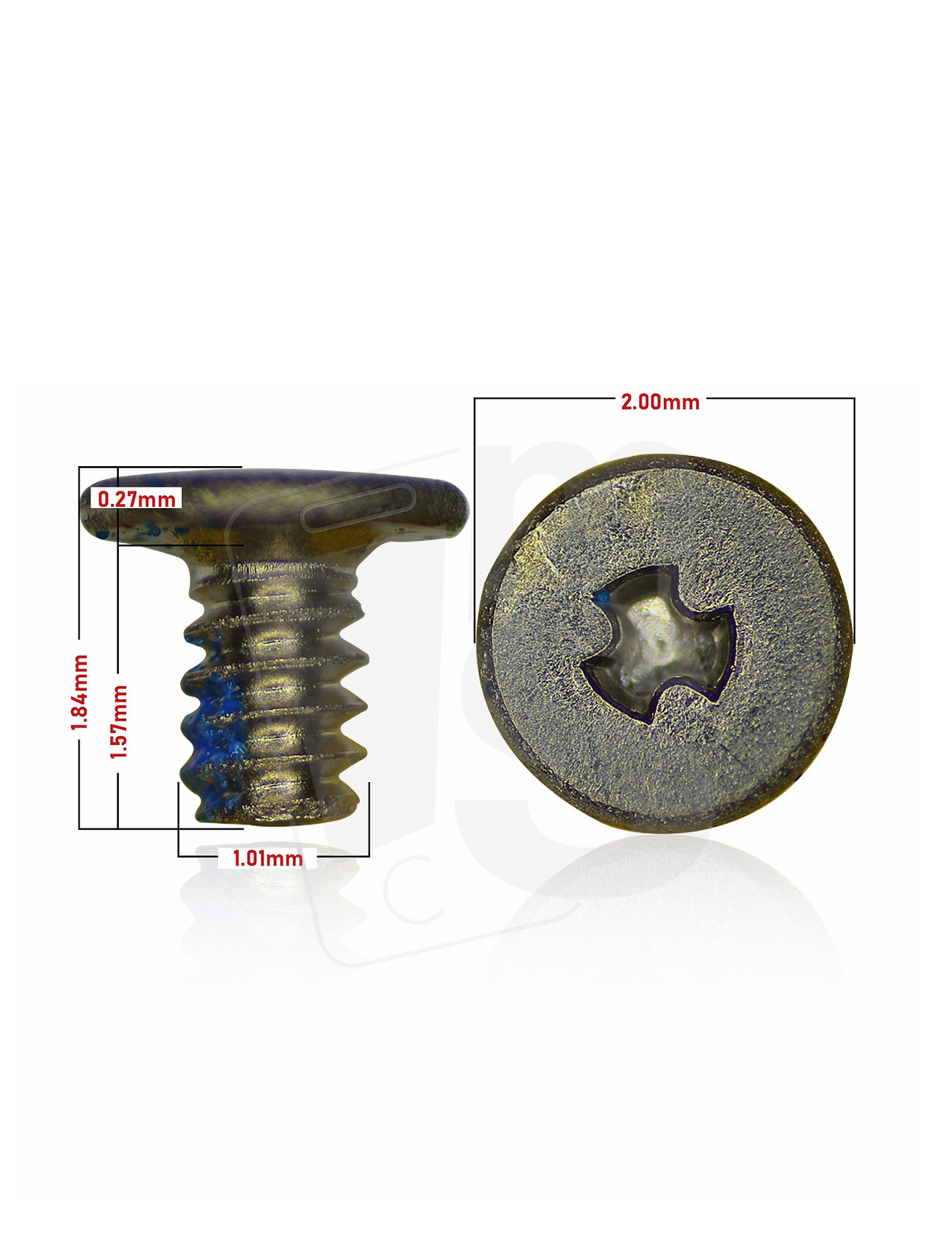 Replacement Screw Box 2.0 Refill [ 2P4 ] (100 Pack)