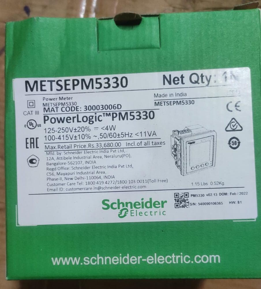 1PC METSEPM5330 Schneider Electric PM5330 Meter - Brand New