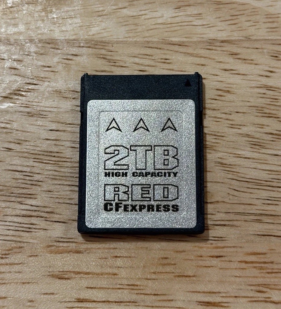 RED 2TB High Capacity CFExpressType B Memory Card