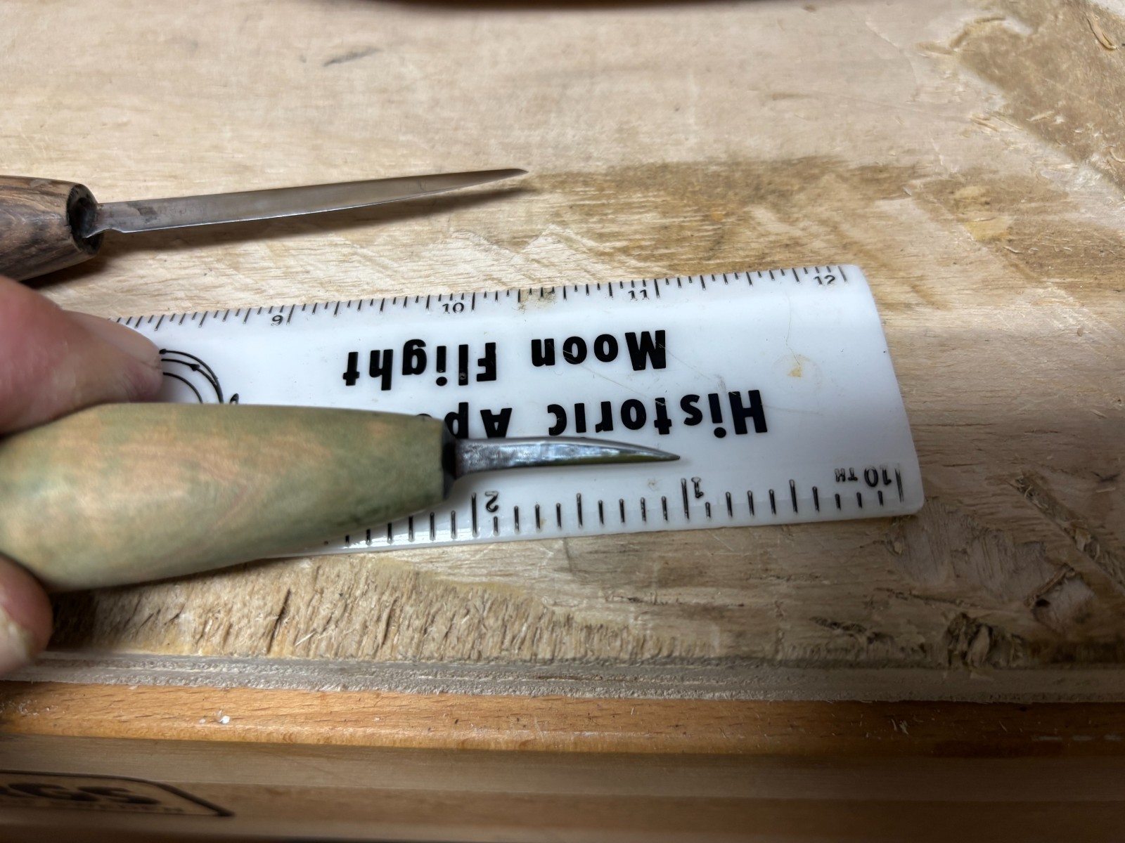2 WoodCarving Knives Made By John Dunkle