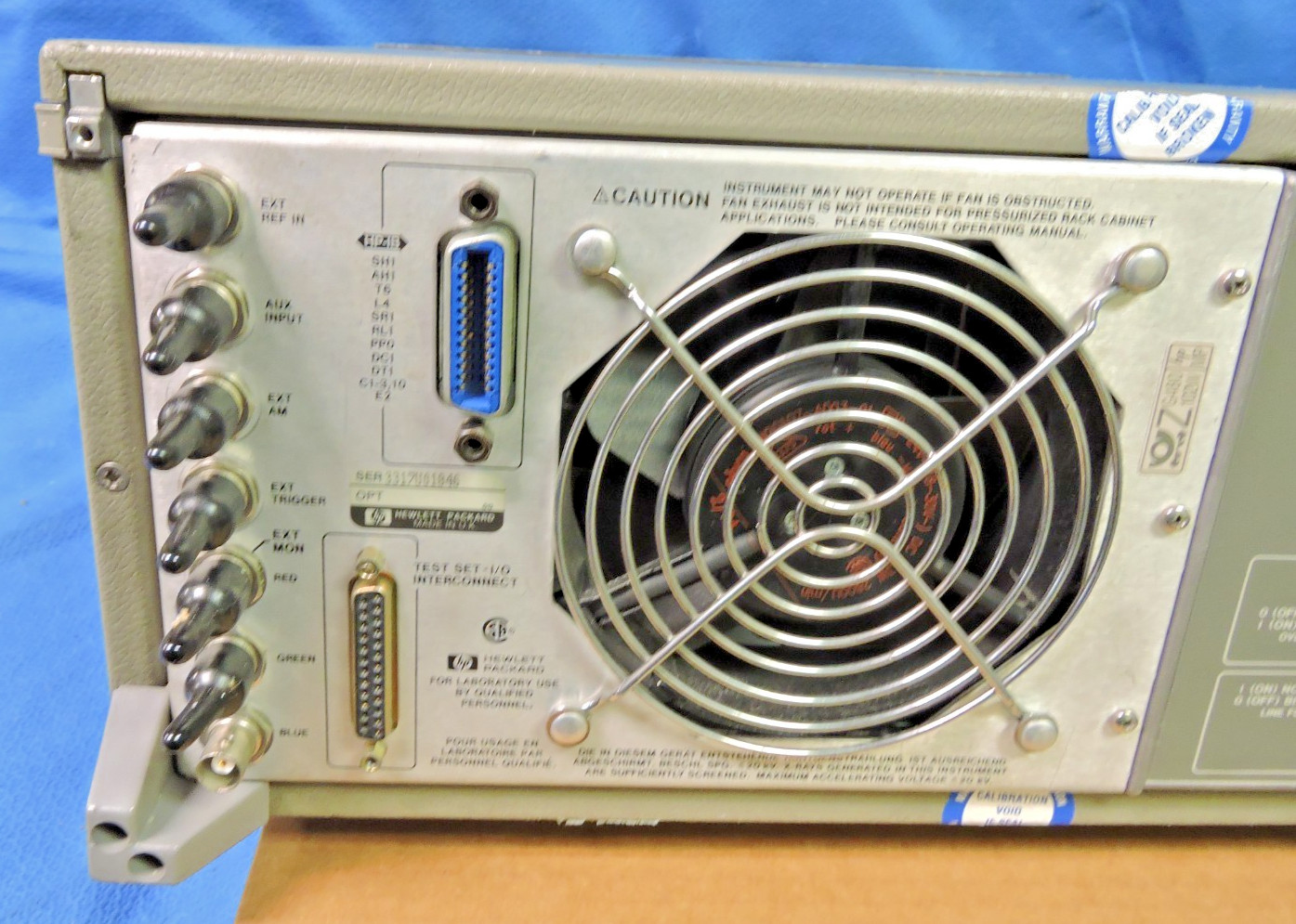 HP Agilent 8753C Network Analyzer 300kHz-3GHz / Softkeys Not Responding Repair