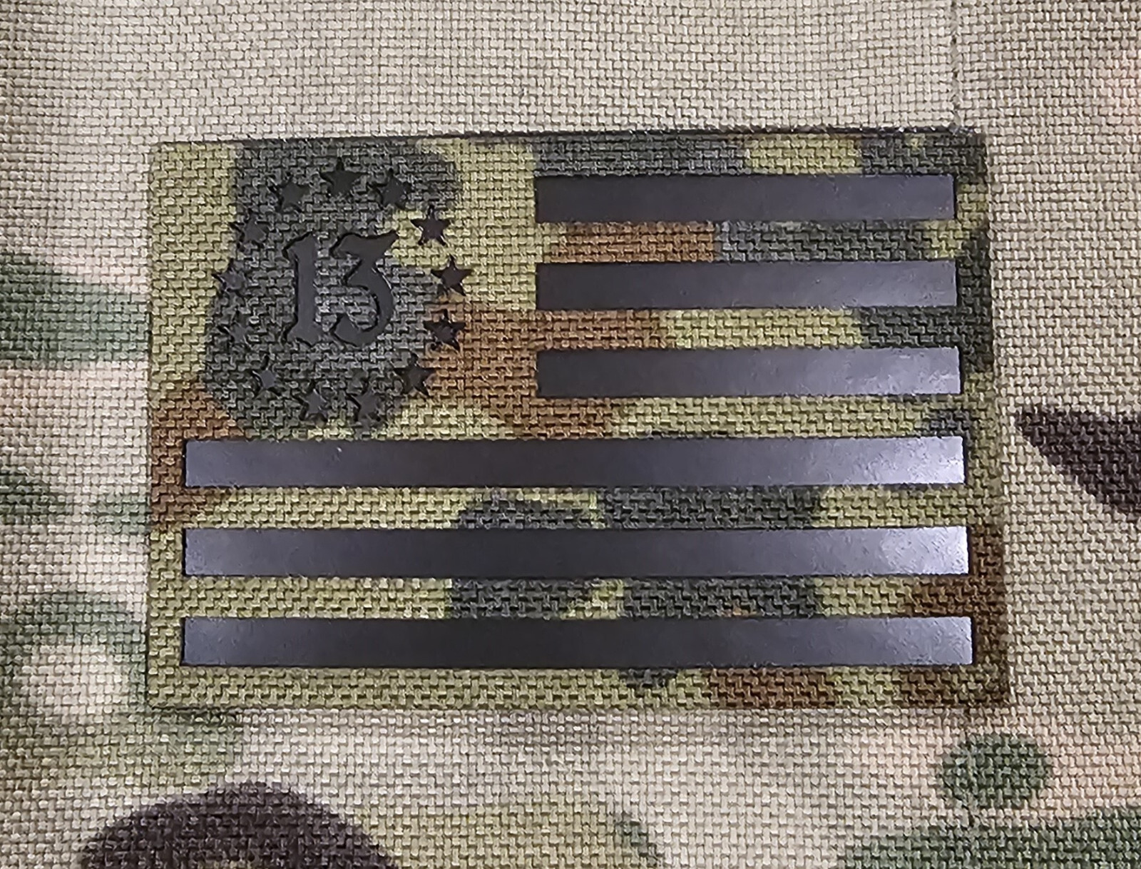 13 Thirteen Systems - Colonies Flecktarn / IR Patch - NOT SUPDEF WRMFZY TFD FOG