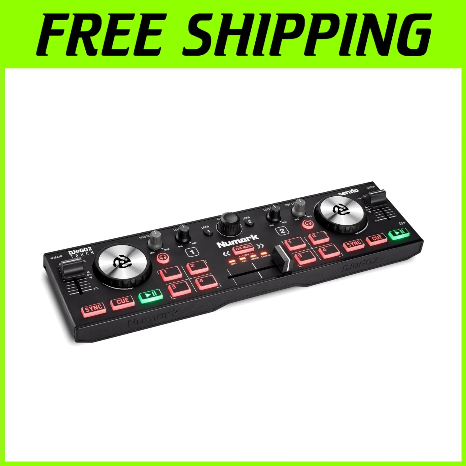 Mobile DJ Mixer with Audio Interface