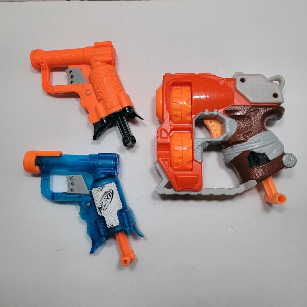 Nerf MicroShots Zombie Strike Basters Set of 3
