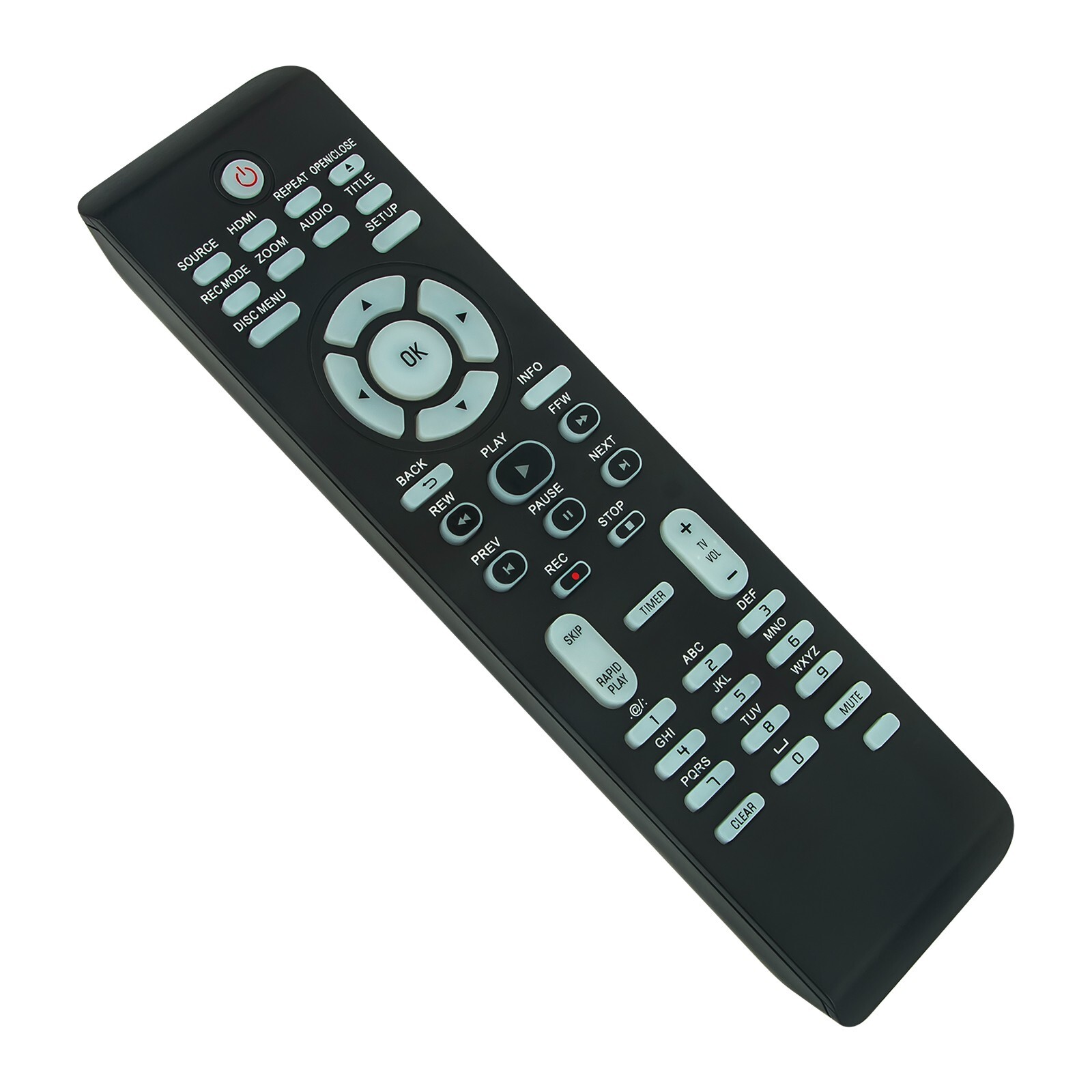 DVDR3475 Replaced Remote Control For Philips DVDR3475/37 DVD Player Recorder