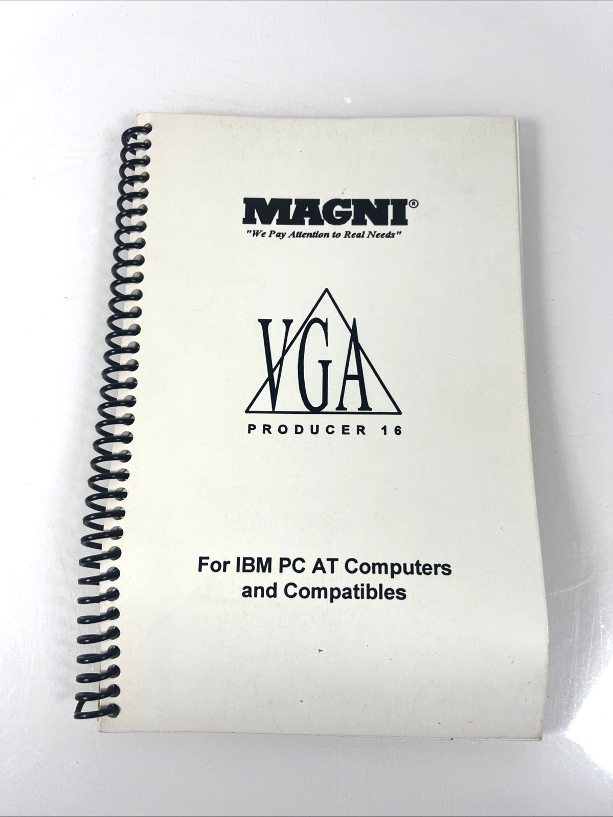 Magni VGA Producer 16 For IB Computers Manual Guide