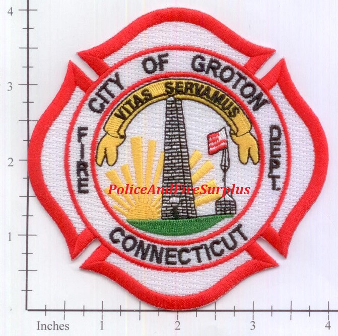 Connecticut - Groton CT Fire Dept Patch