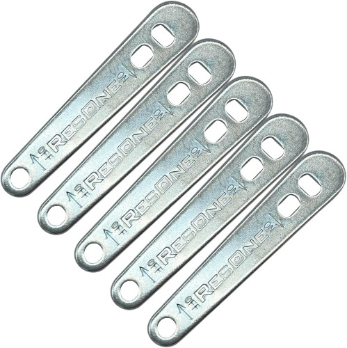 Heavy Duty Steel Oxygen Tank Wrench 5 Pack - Fits CGA-870 Post Valves - Medical