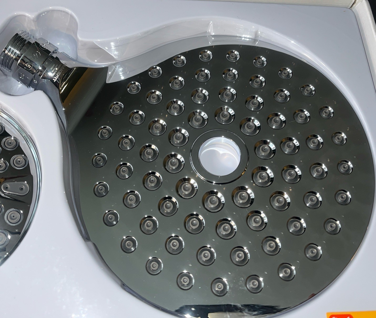 MakeFit Filtered Dual Rain Shower Head with Handheld Combo Chrome