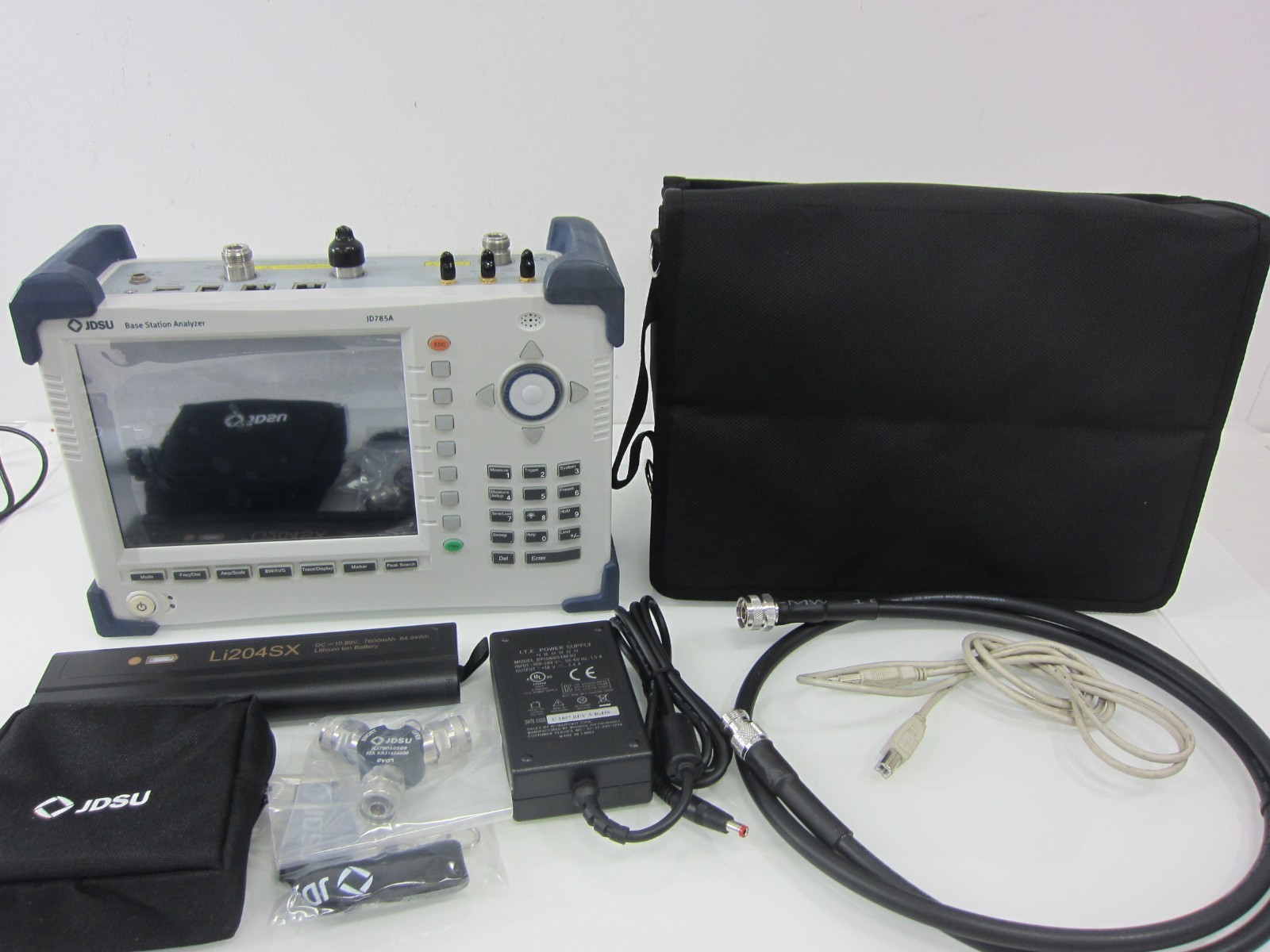JDSU  JD785A Base Station Analyzer,8GHz,SA,SG,CAA,WCDMA,LTE,w/Cal Kit