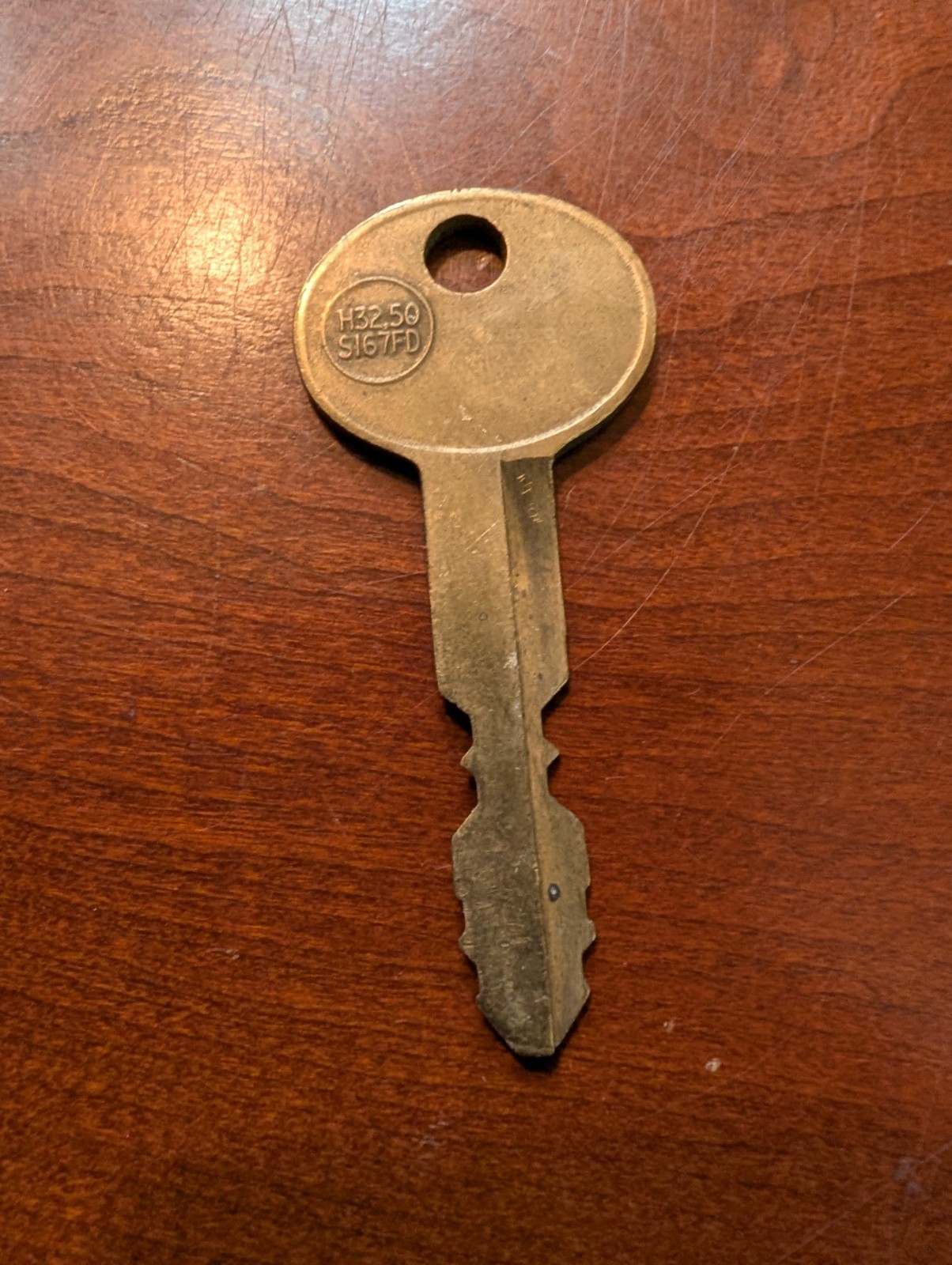 Star OFD10 Automotive Solid Brass Key