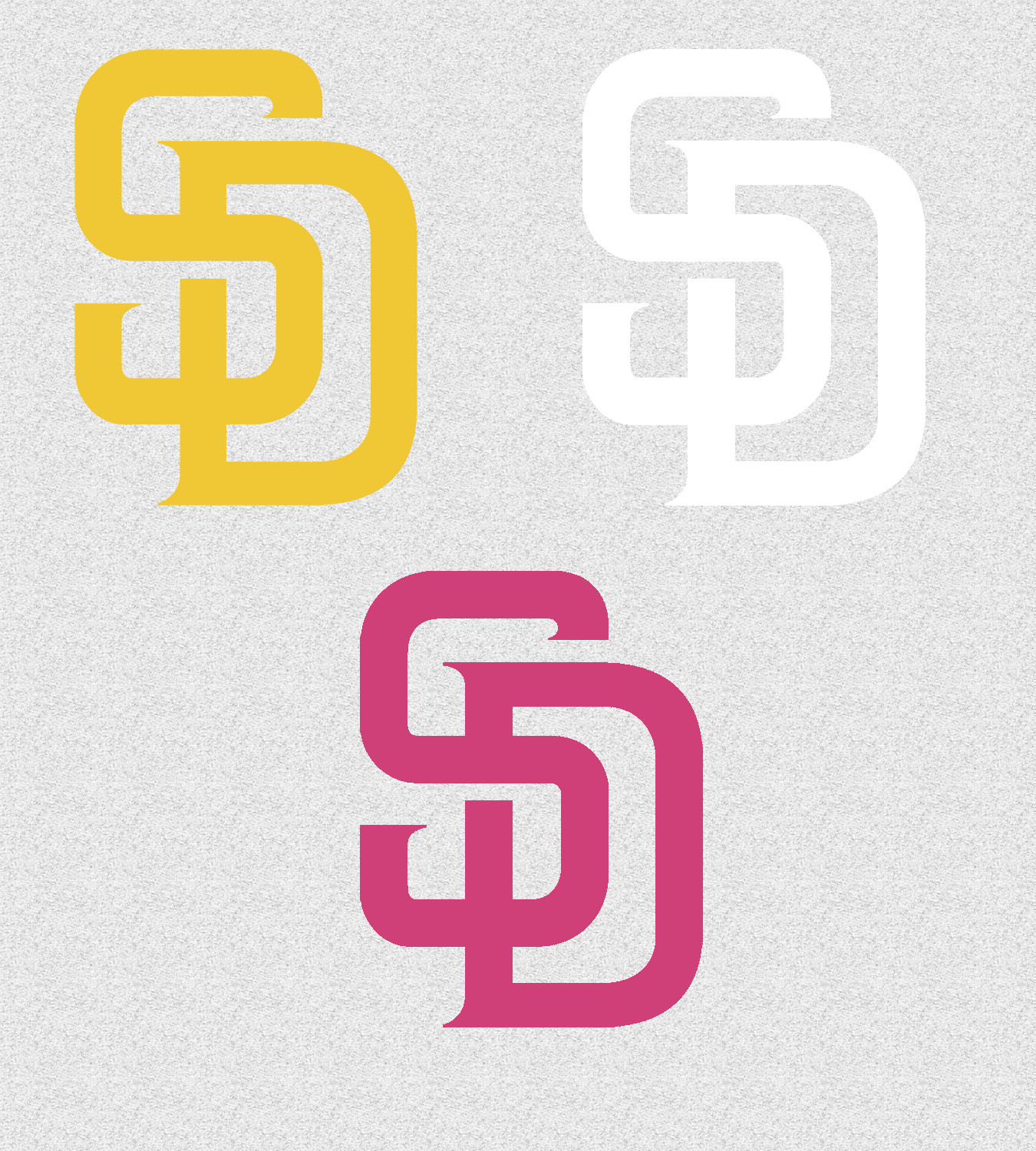 San Diego SD Logo Decal stickers