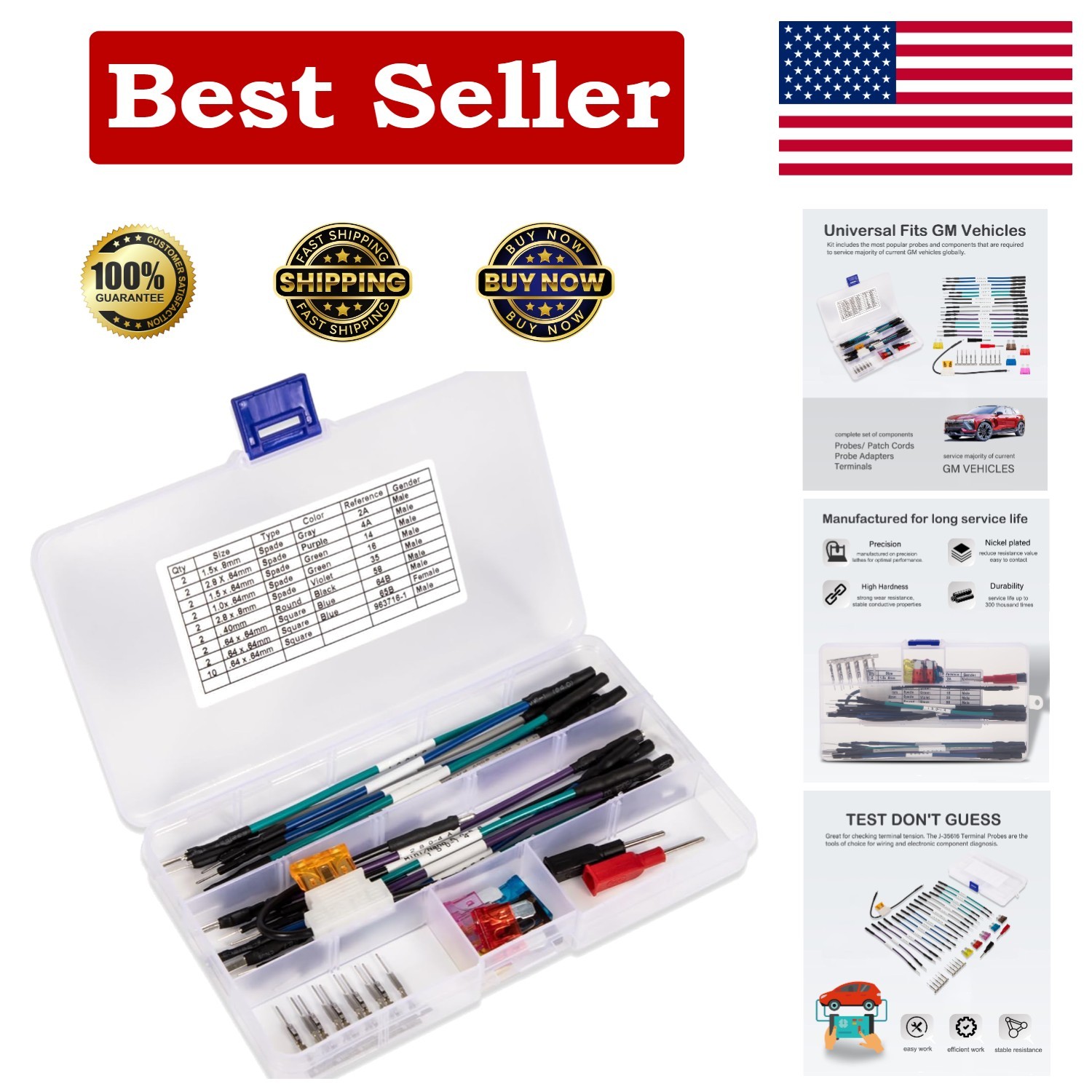 J-35616, TP-300-A Terminal Probe  Kit for GM Vehicles- an Affordable Alte...
