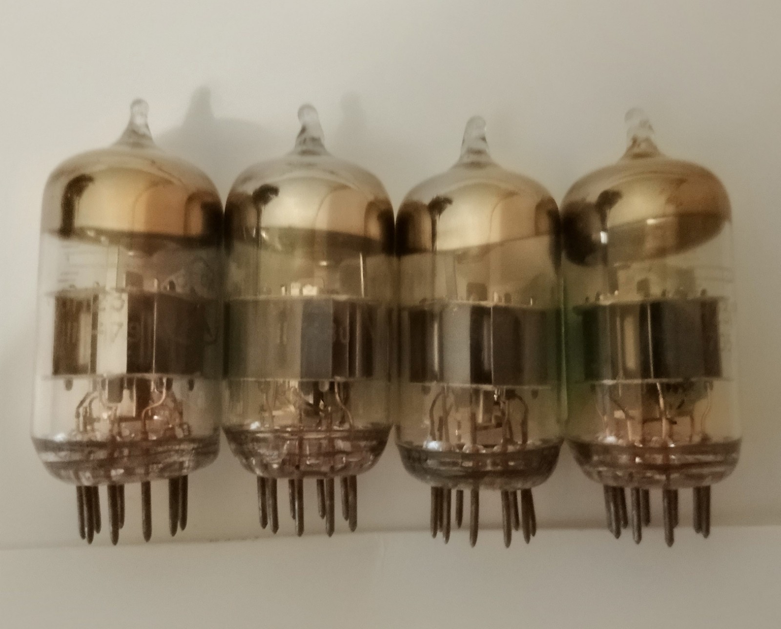 4pcs 6N23P Voskhod ( 6922 ECC88 6DG8 6Н23П ) Soviet Vintage double triode Tested
