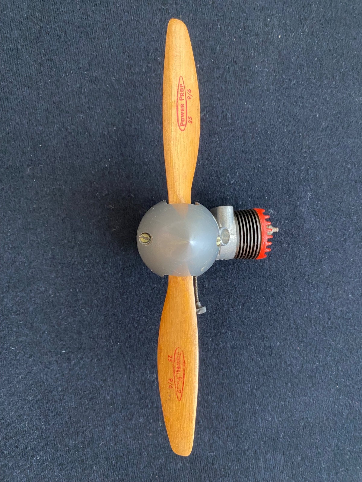Vintage McCoy .35 "Red Head" Control Line Engine w/Extras