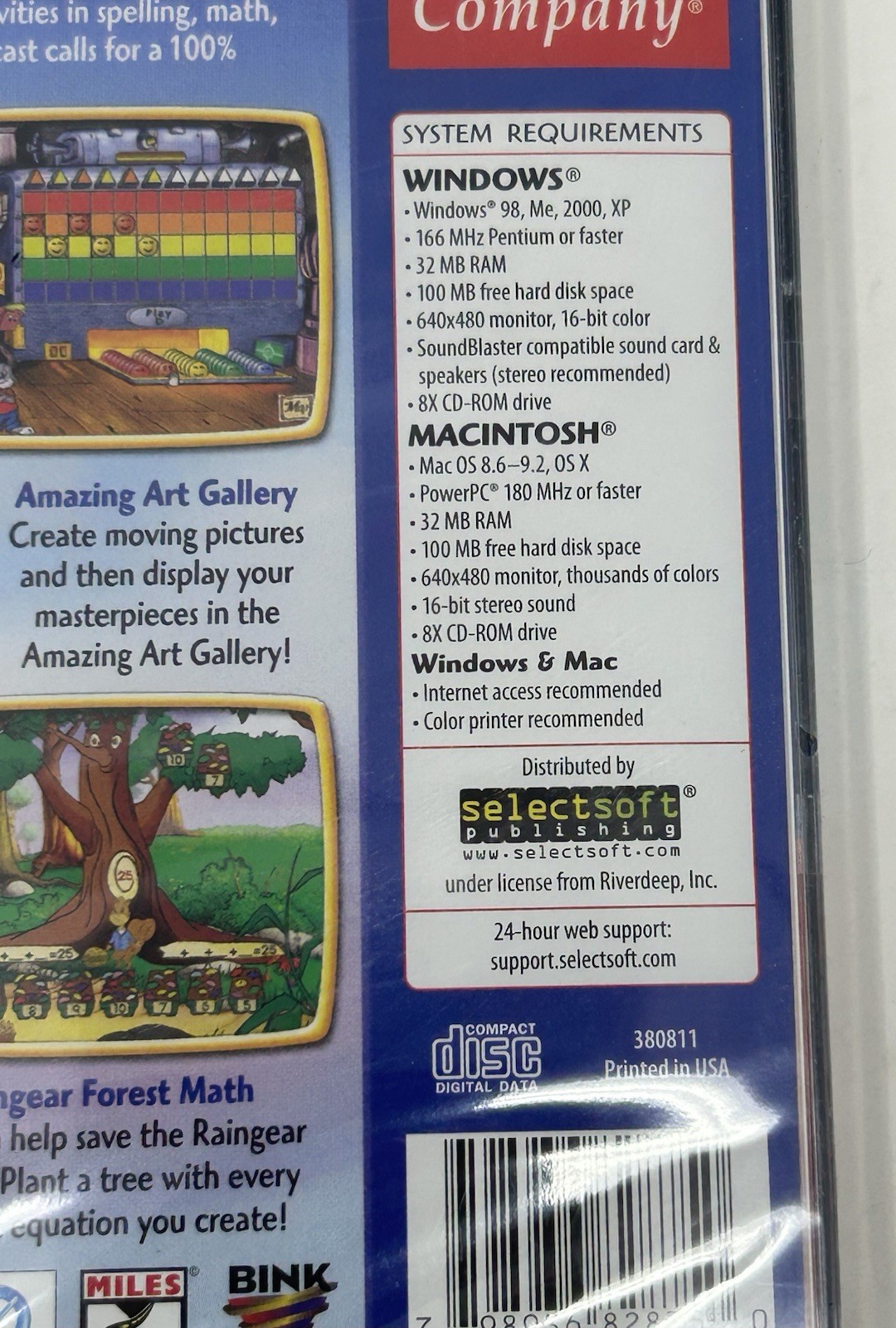 Reader Rabbit 1st Grade CD-ROM Window & Macintosh New Sealed F22