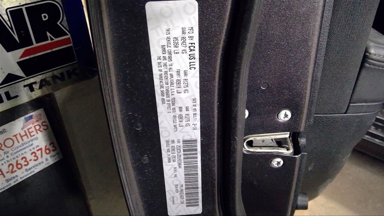 Driver Left Chassis ECM Front Door Fits 15-22 DURANGO 1546874