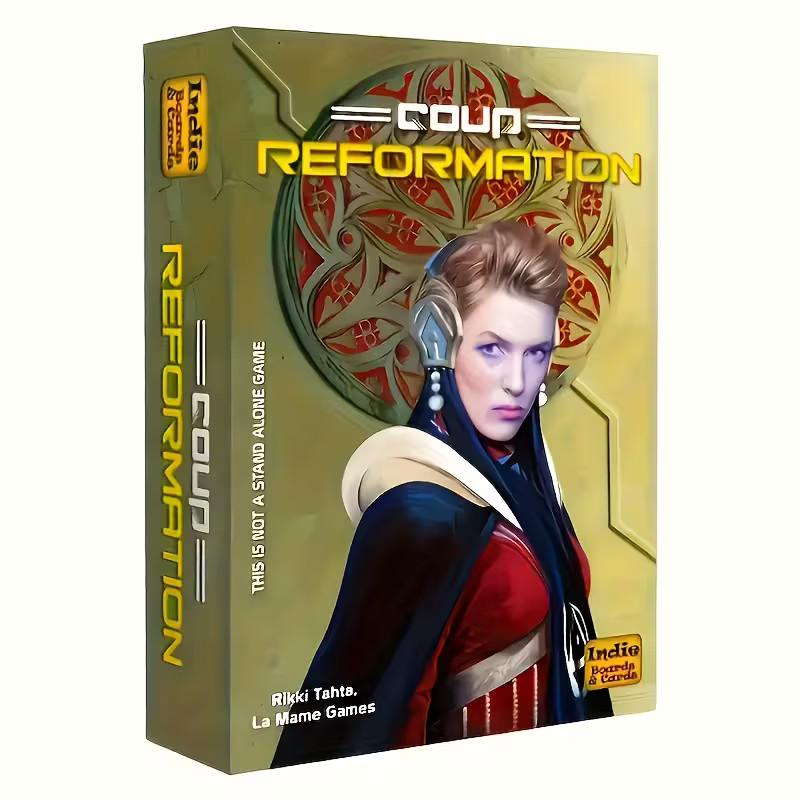 Coup Reformation Expansion Card Game (Resistance Universe) Indie IBC COUP2 Party