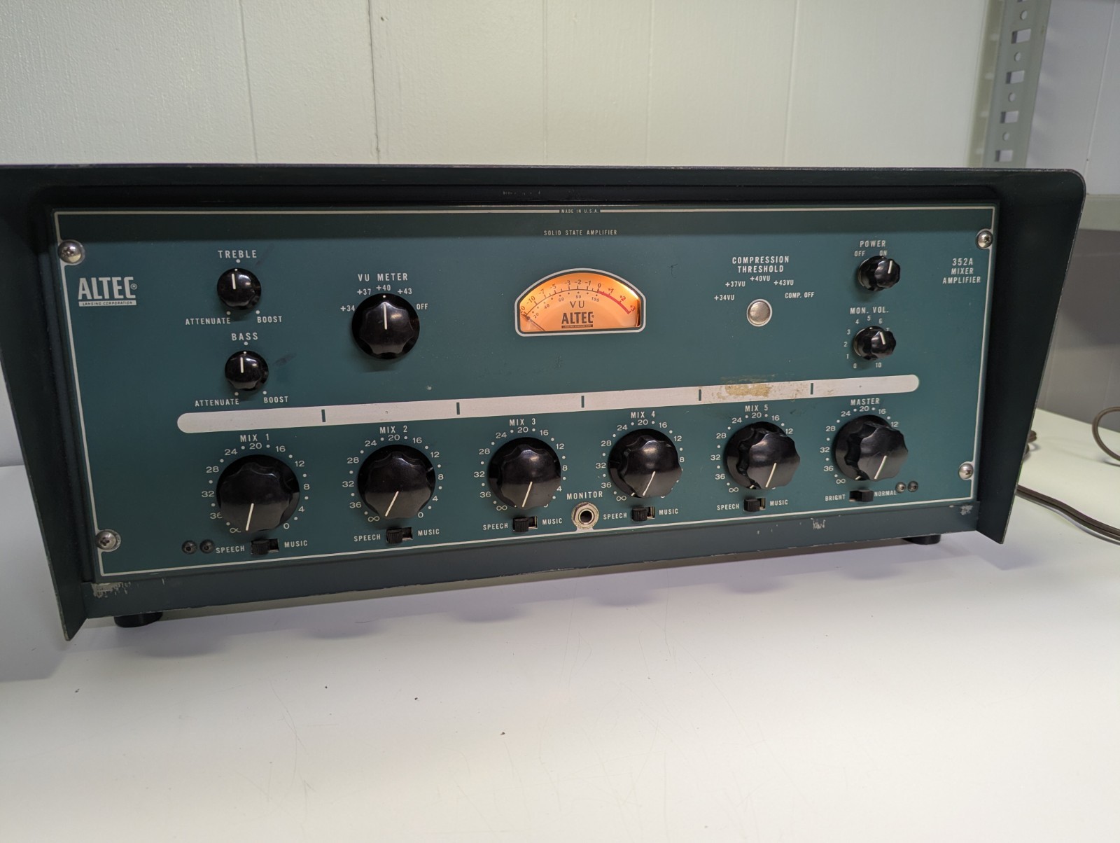 Altec 352A Mixer amplifier, For Parts/Repair