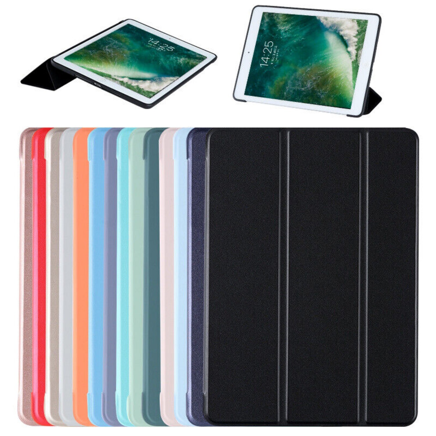 Smart Folio Stand Case Cover For iPad 9th/8th/7th Generation 10.2" 2019-2021
