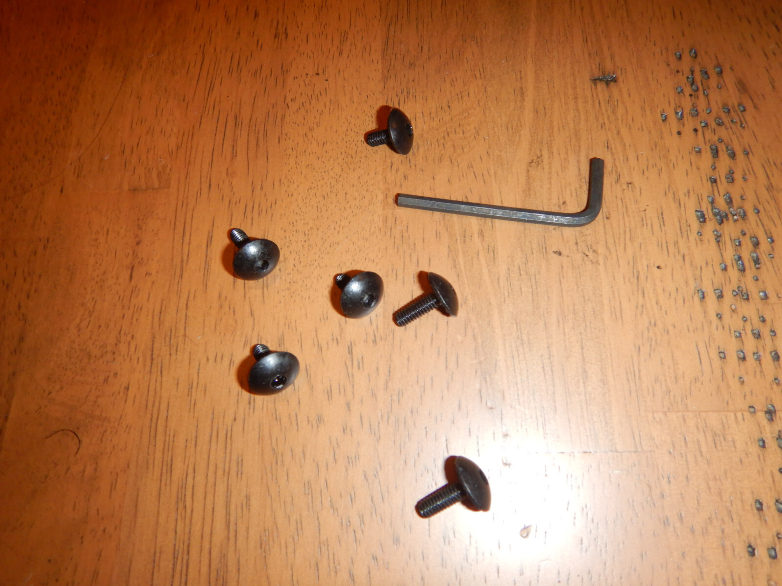 Lot of 6 (Six) Safariland Hardware 1/2" Screws QLS * Factory OEM * NEW