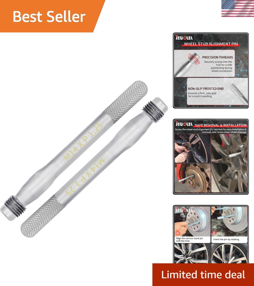 M14x1.25 Wheel Hanger Alignment Tool Set - Effortless Tire Changing Solution