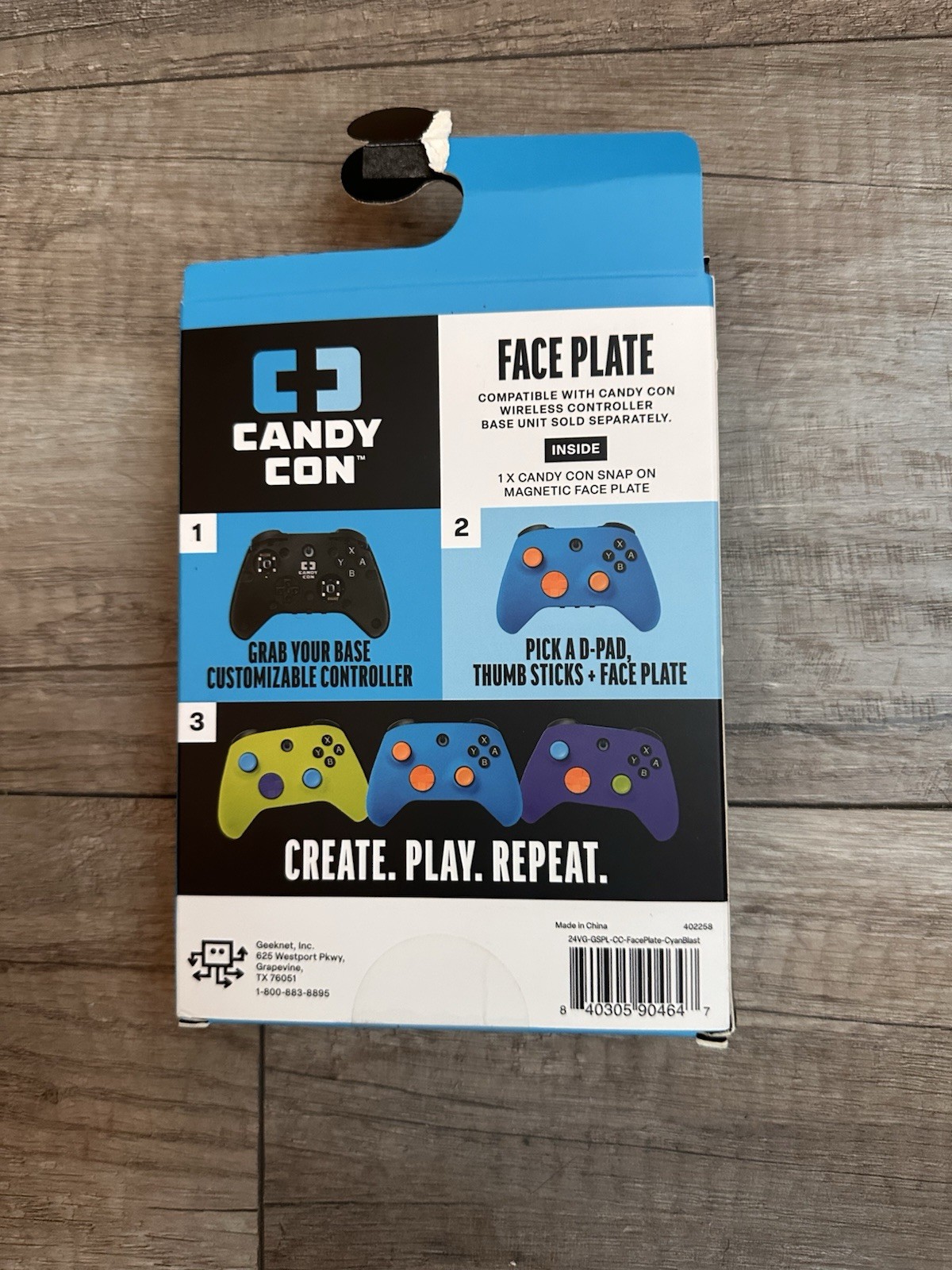 Candy Con Face Plate