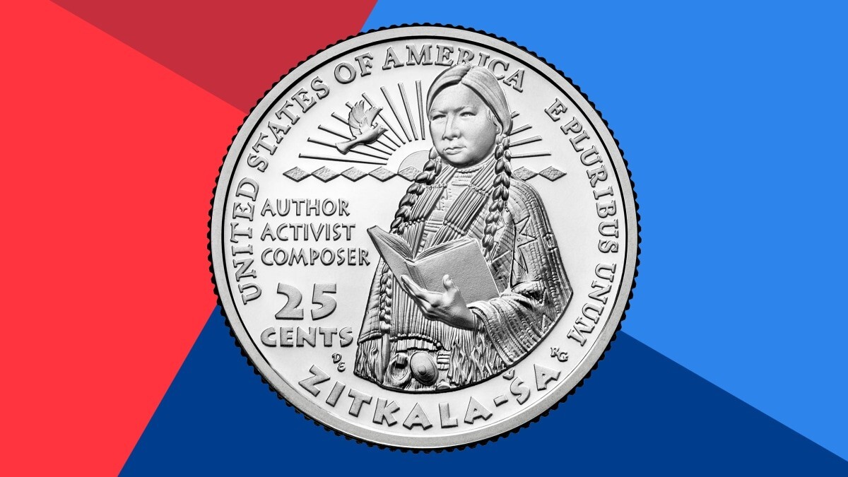 2024 American Women Quarters   ZITKALA-SA    { 3  COIN   SET}    P D & S