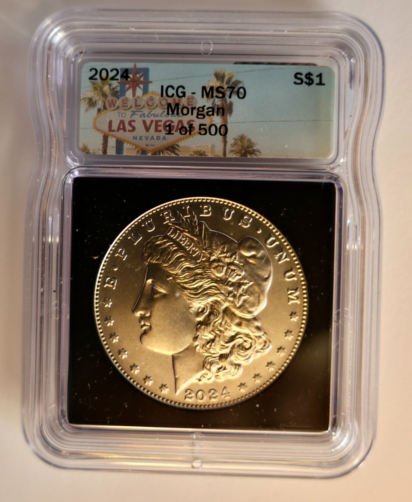 2024 Morgan Silver Dollar ICG MS-70