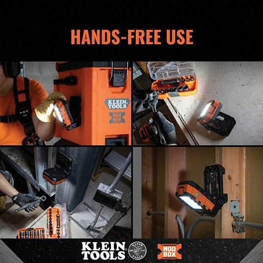 Klein Tools 56416 MODbox Rechargeable Area Light Freeship From USA