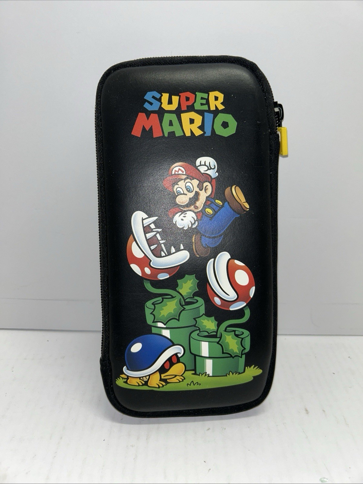 NINTENDO SWITCH SUPER MARIO CARRYING CASE SOFT SIDE GOOD CONDITION