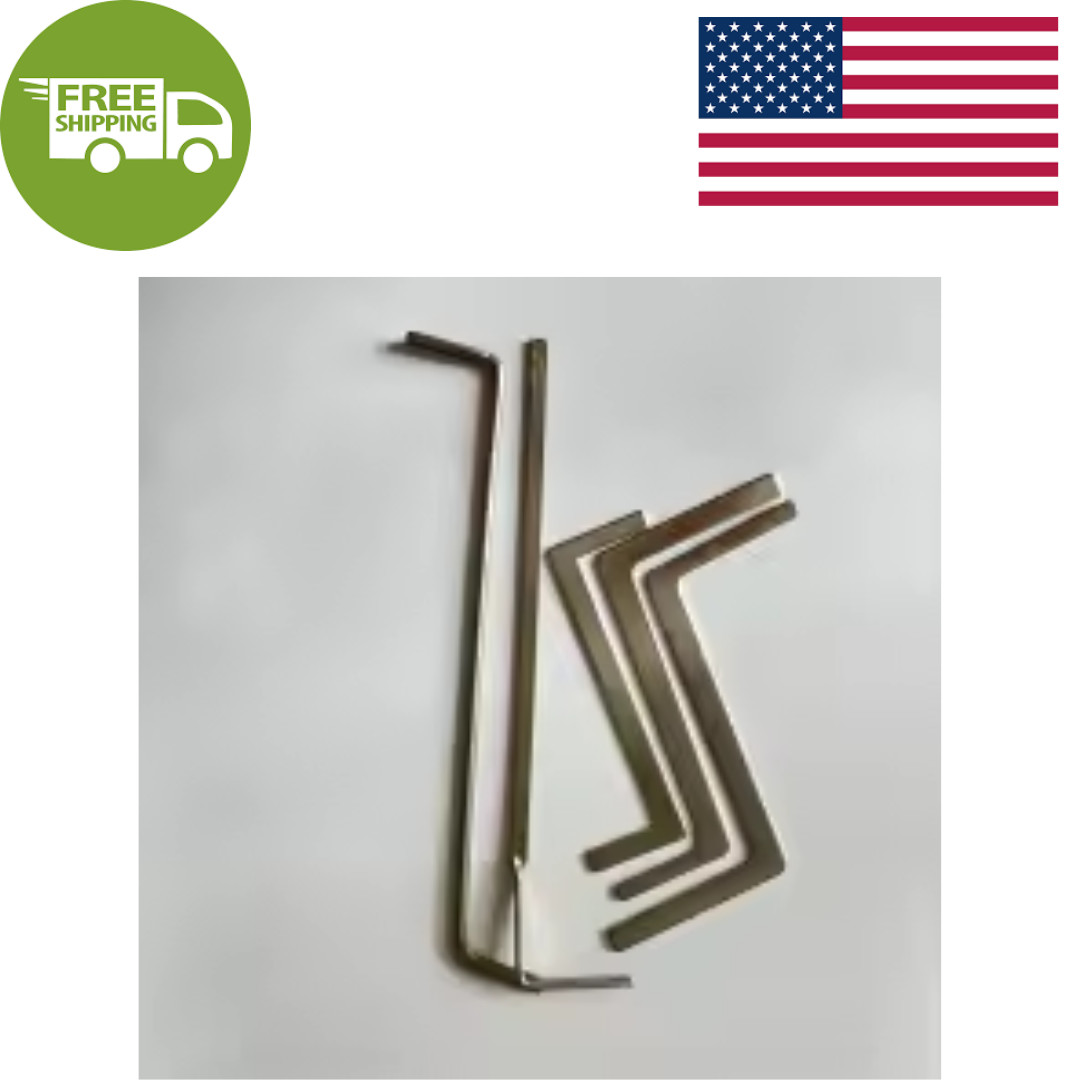 6/11pcs Lock Tension Wrench Replacement Turning Tool Locksmith Set