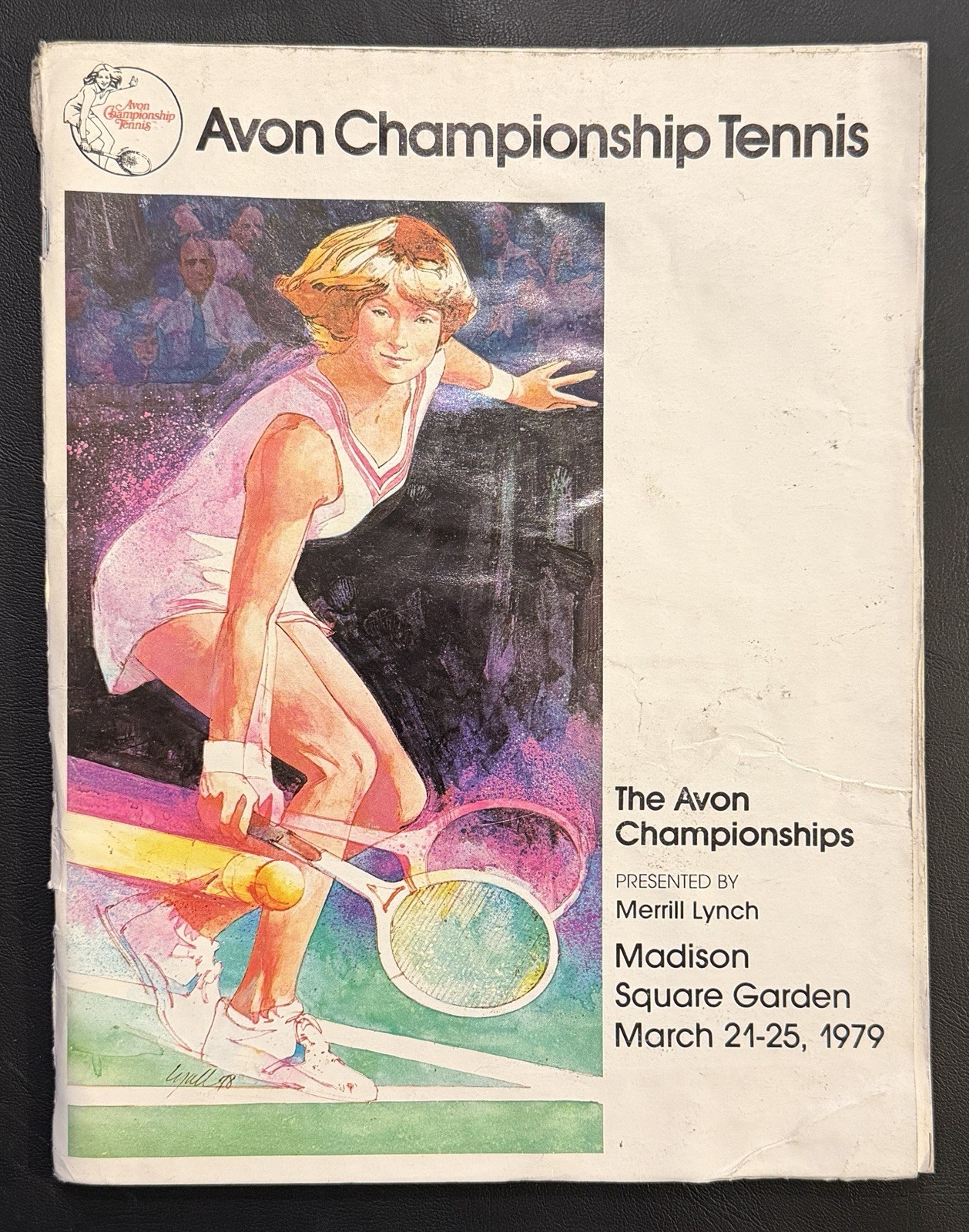 Vintage March 1979 - Avon Championship Tennis Program - Madison Square Garden