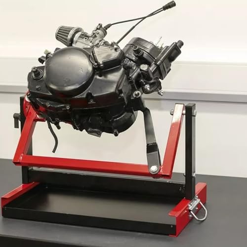 Motorcycle Engine Stand for All Vertical-Type Single Cylinder 2 or 4-Stroke