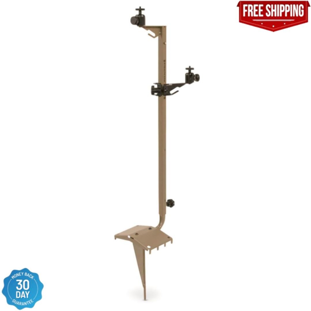 Stealth Cam Adjustable Hunting Trail Camera Mounting Post 29 to 49 Inches