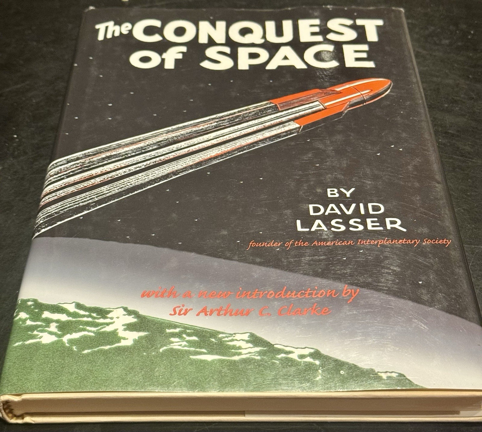 Conquest of Space David Lasser Introduction Sir Arthur Clarke 2002 Hardcover DJ
