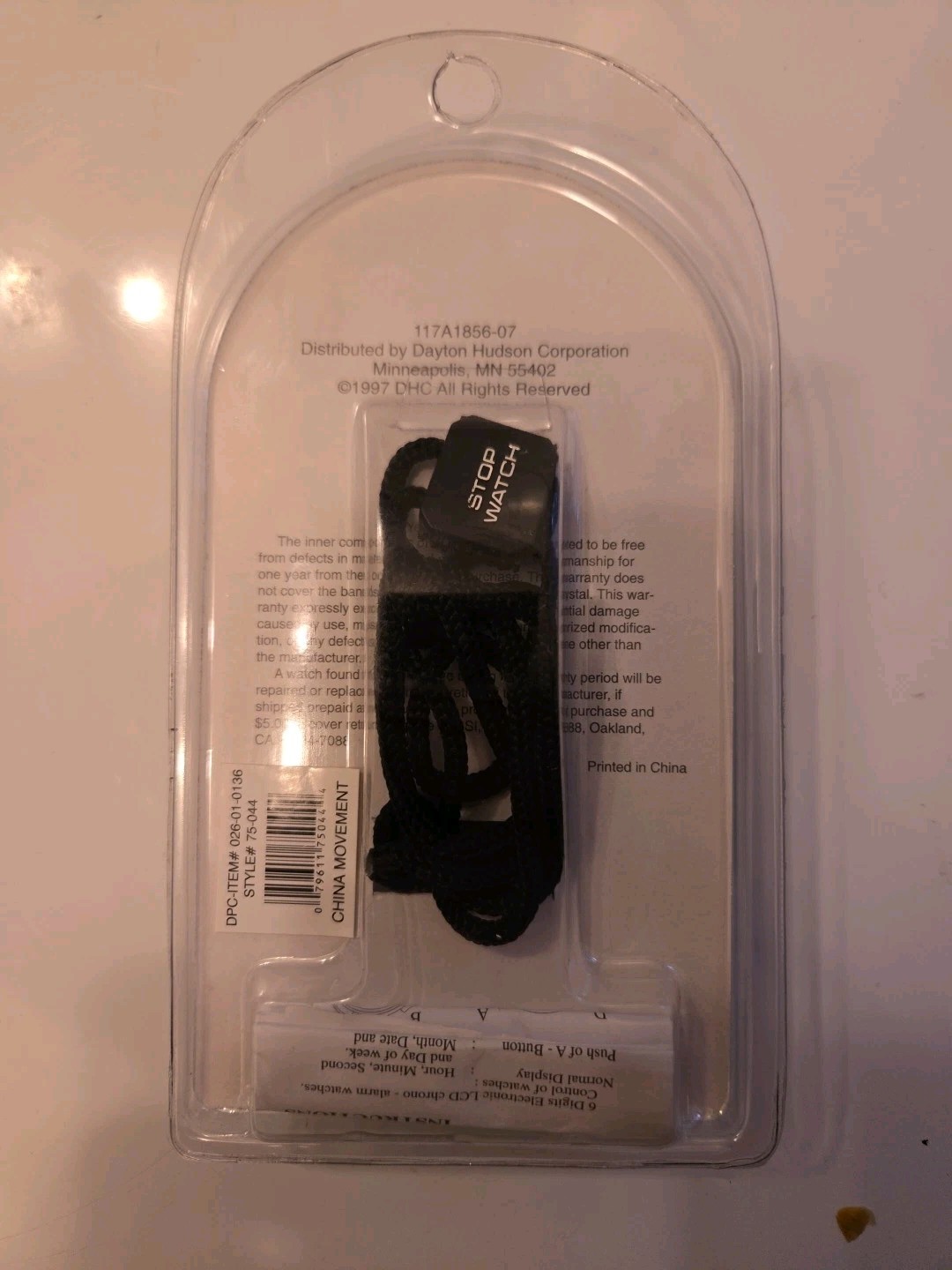 HONORS Digital Stopwatch ALARM, DATE & TIME