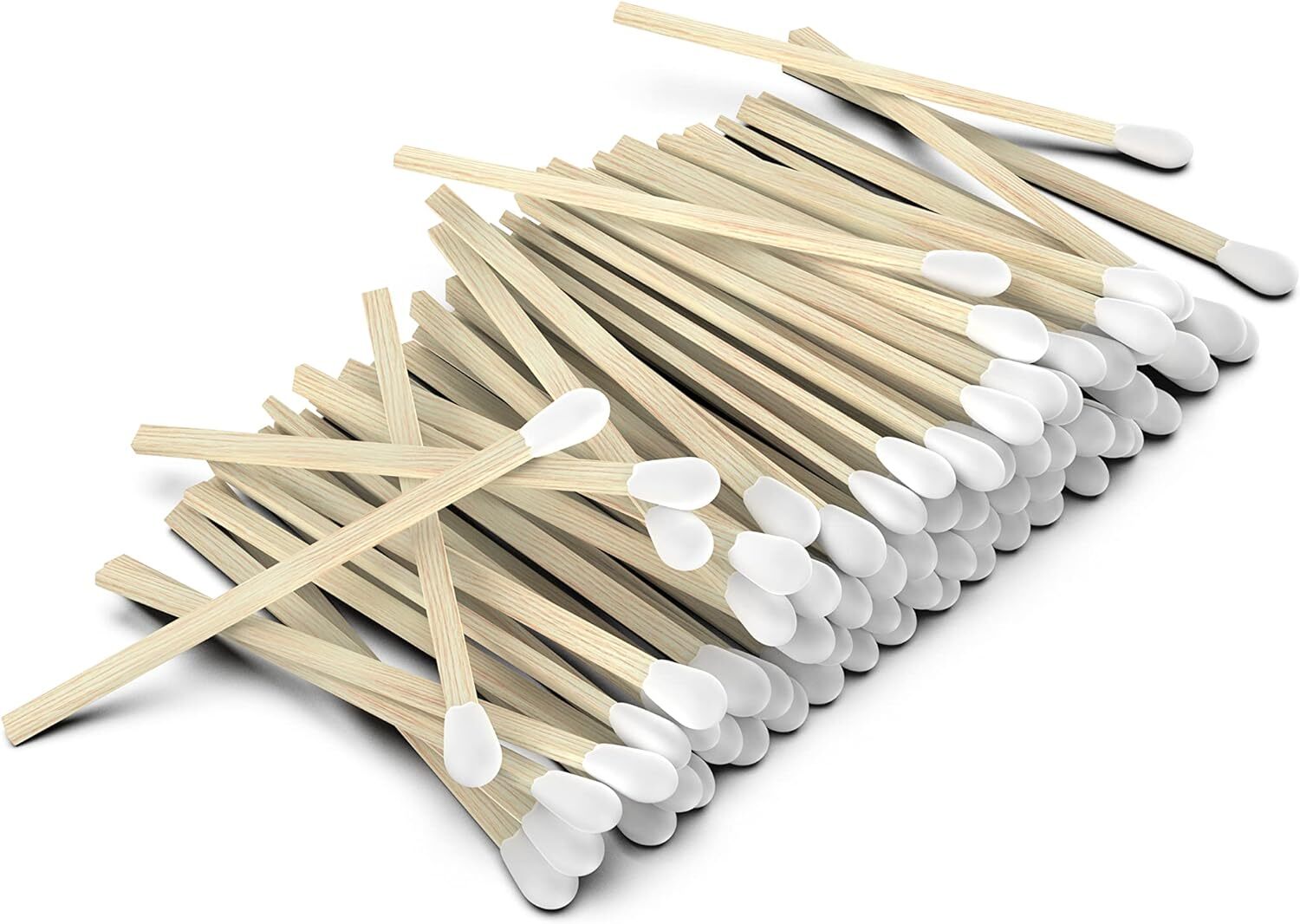 ZIKANI Regular Stick White Tip Matches 4 Inch Refill for Cloche Jar 200 pcs